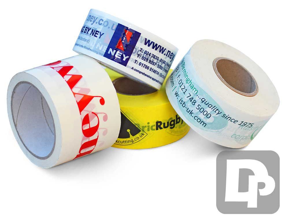 Custom Printed Tape Rolls for Personalised Branding