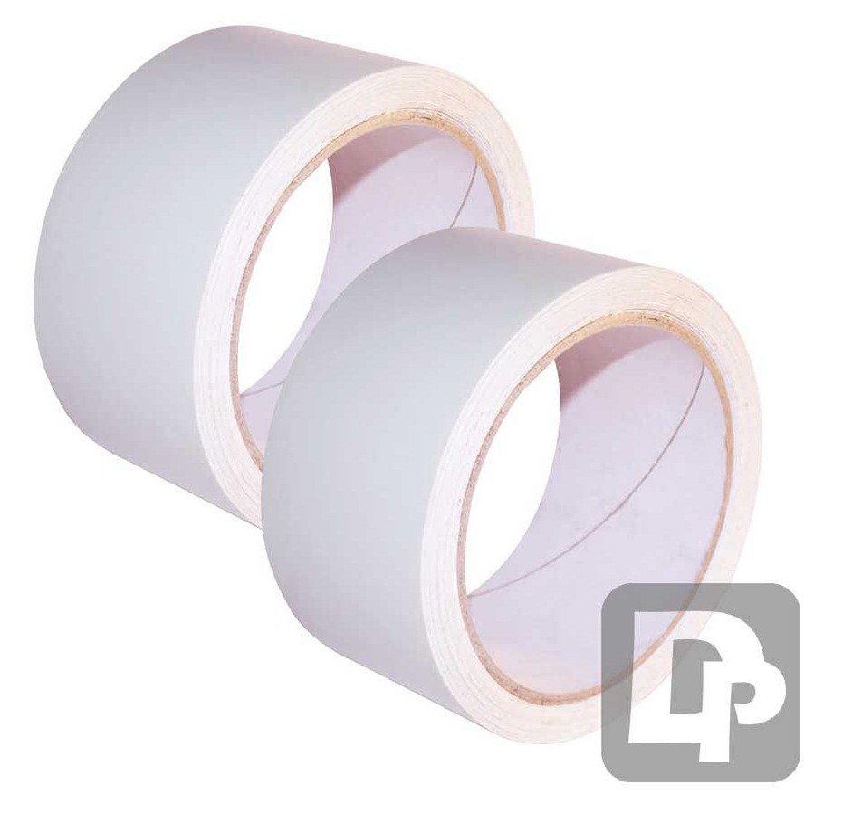 White low noise packing tape for taping parcels for shipping