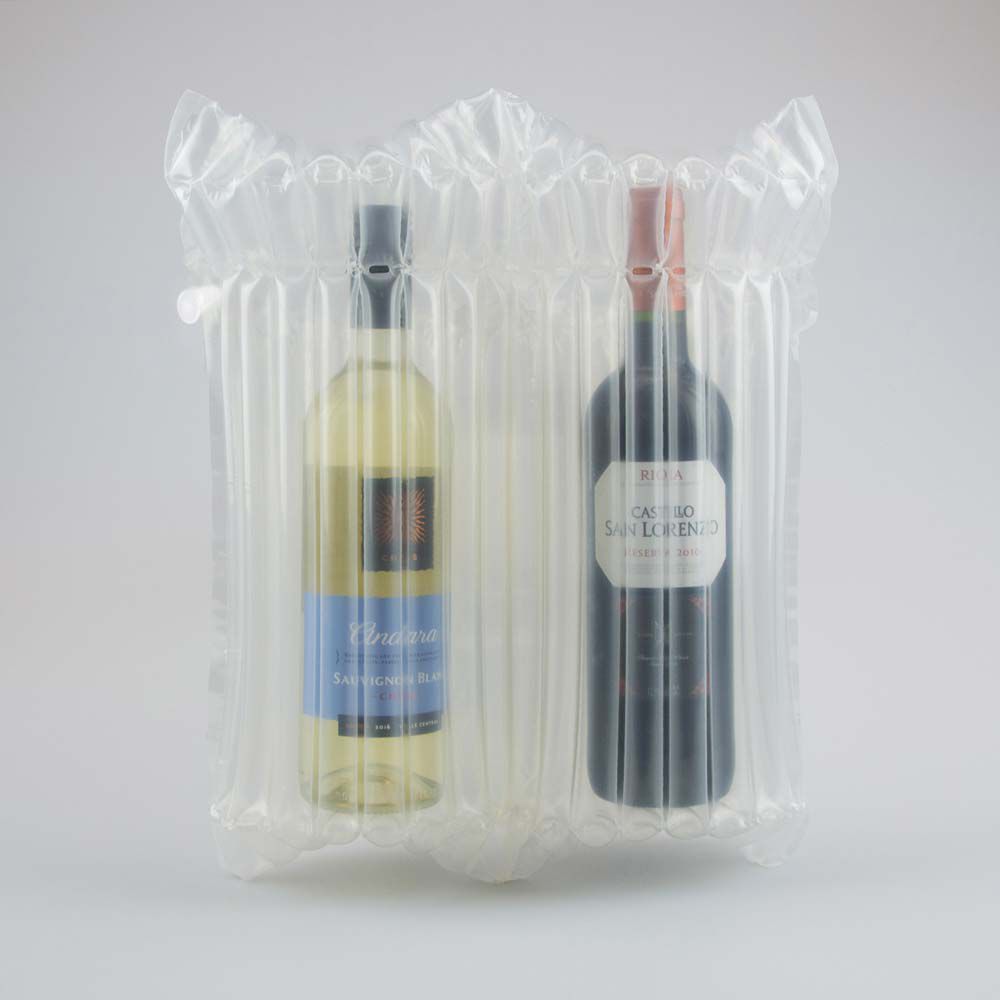 Air Cushion Packaging for wine bottle packaging