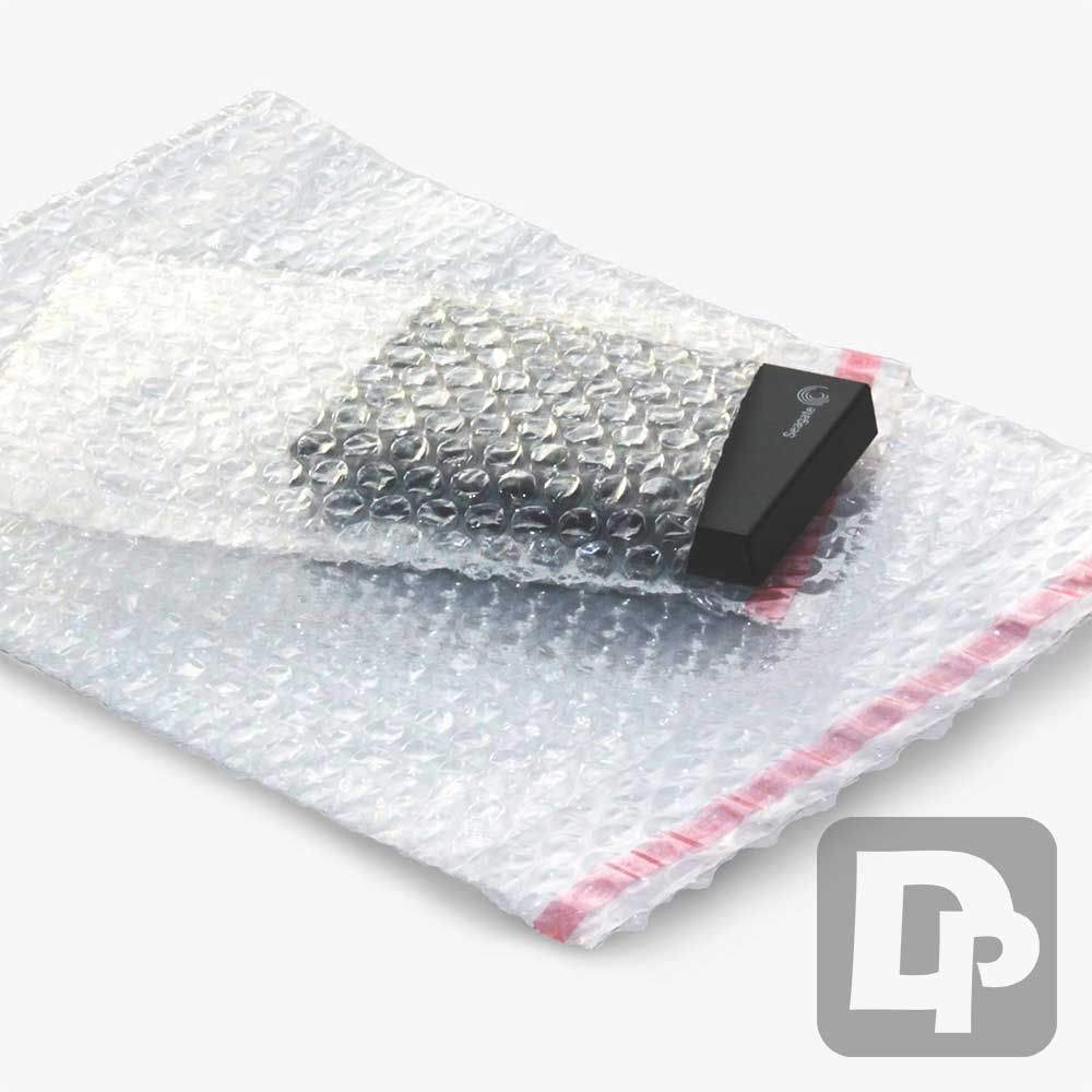 Bubble bags made from recycled plastic packaging
