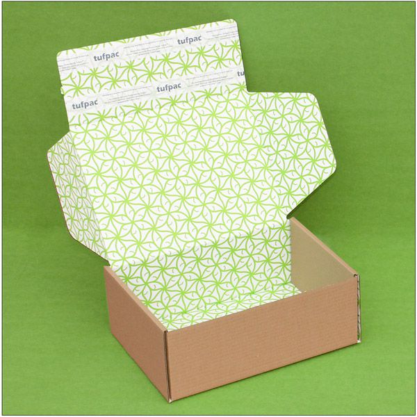 Internally Printed eCommerce Box with Double Self Seal Strip