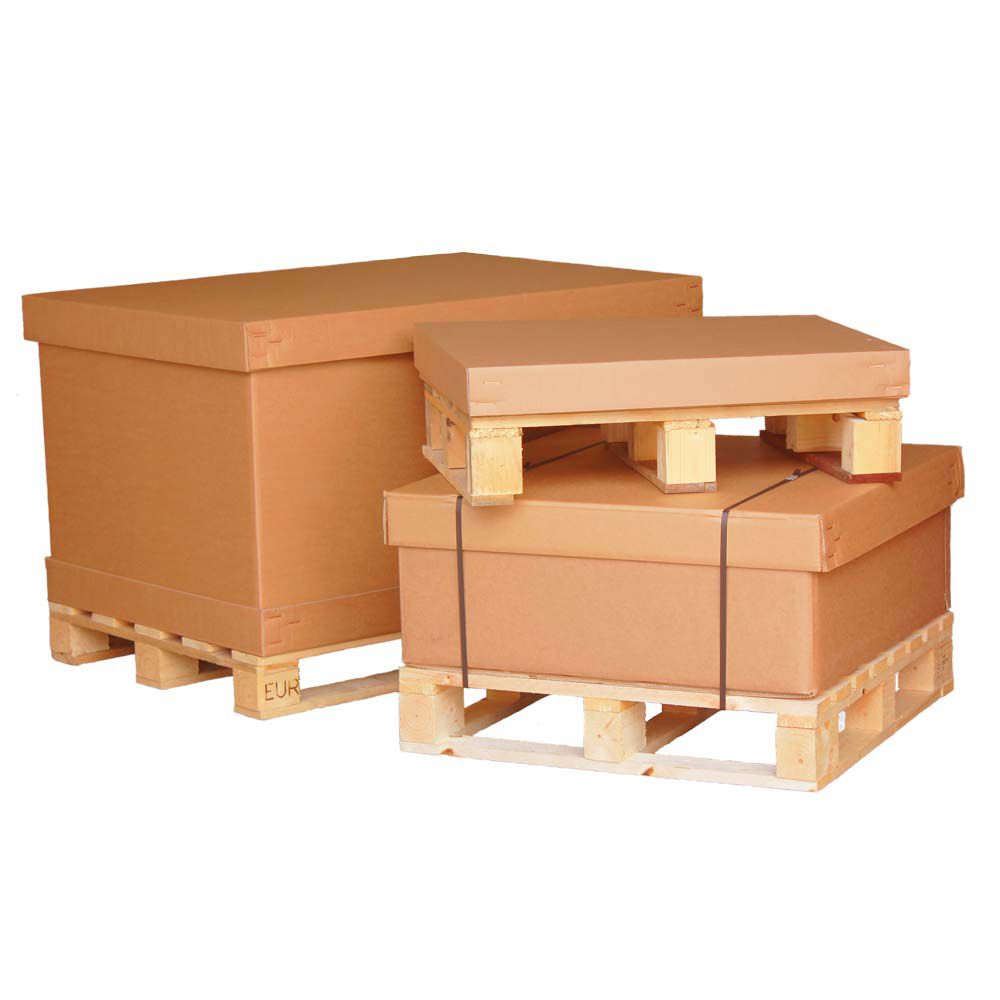 Pallet Boxes & Tray, Cap & Sleeve Pallet Boxes Pallet Boxes & Tray, Cap & Sleeve Pallet Boxes