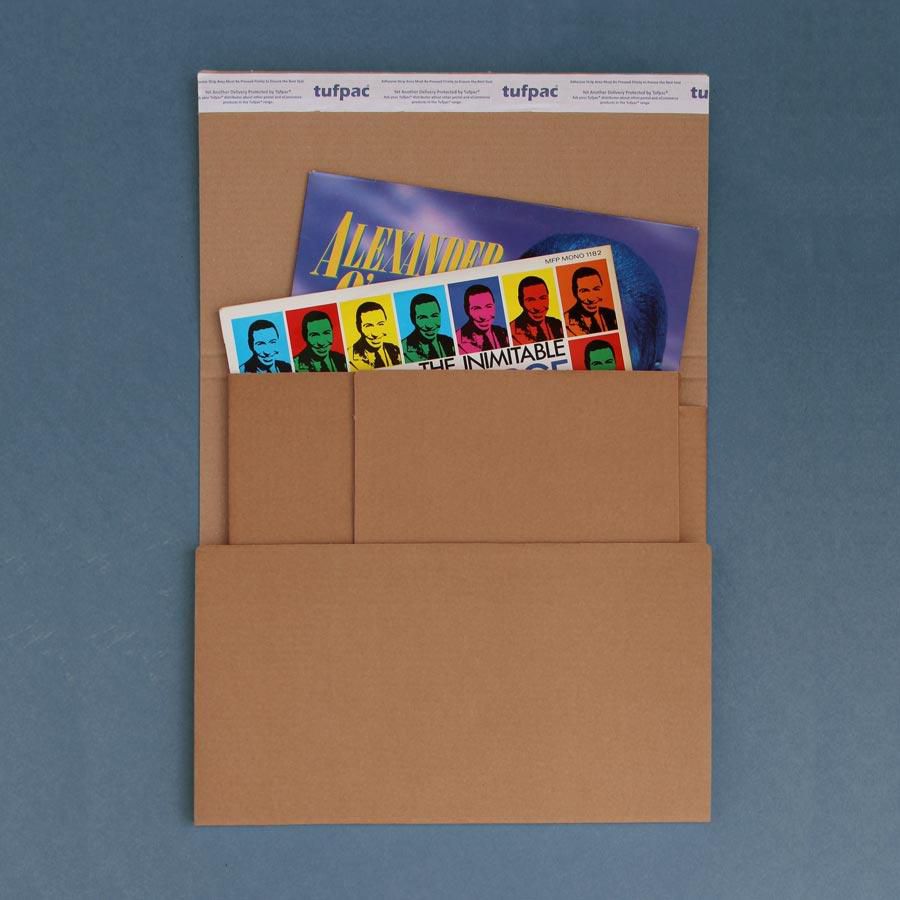 LP Record Mailers for sending Vinyl LP Records by courier
