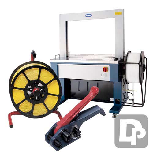 Pallet Strapping tools, dispensers and machines