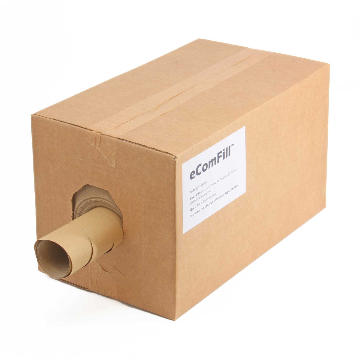 eComFill Paper Void Fill Dispenser Box