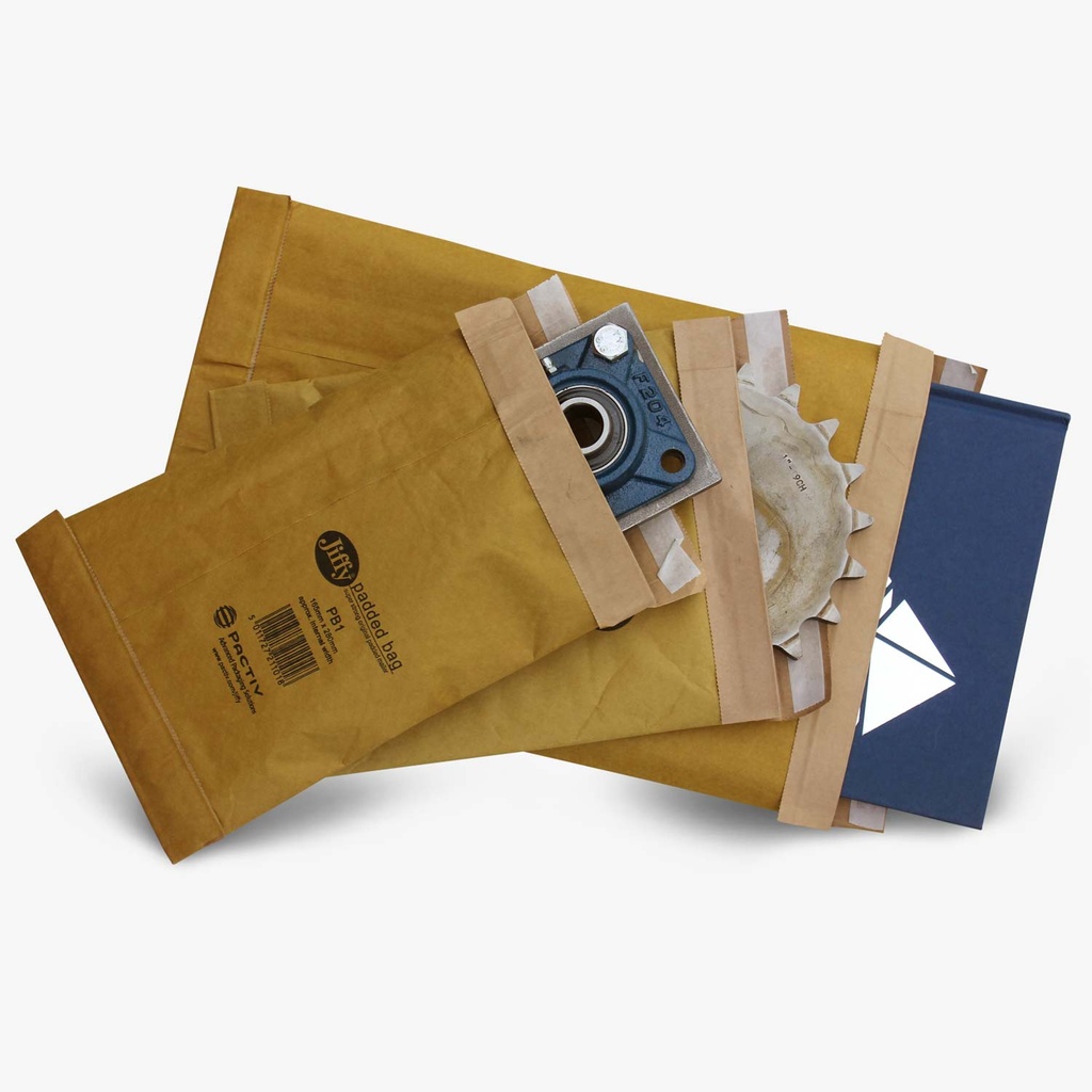 165mm x 280mm No.1 Jiffy Green Envelopes