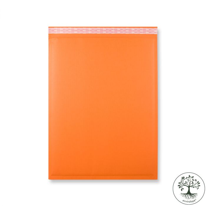 Orange Coloured 470mm x 350mm Corrugated Bag