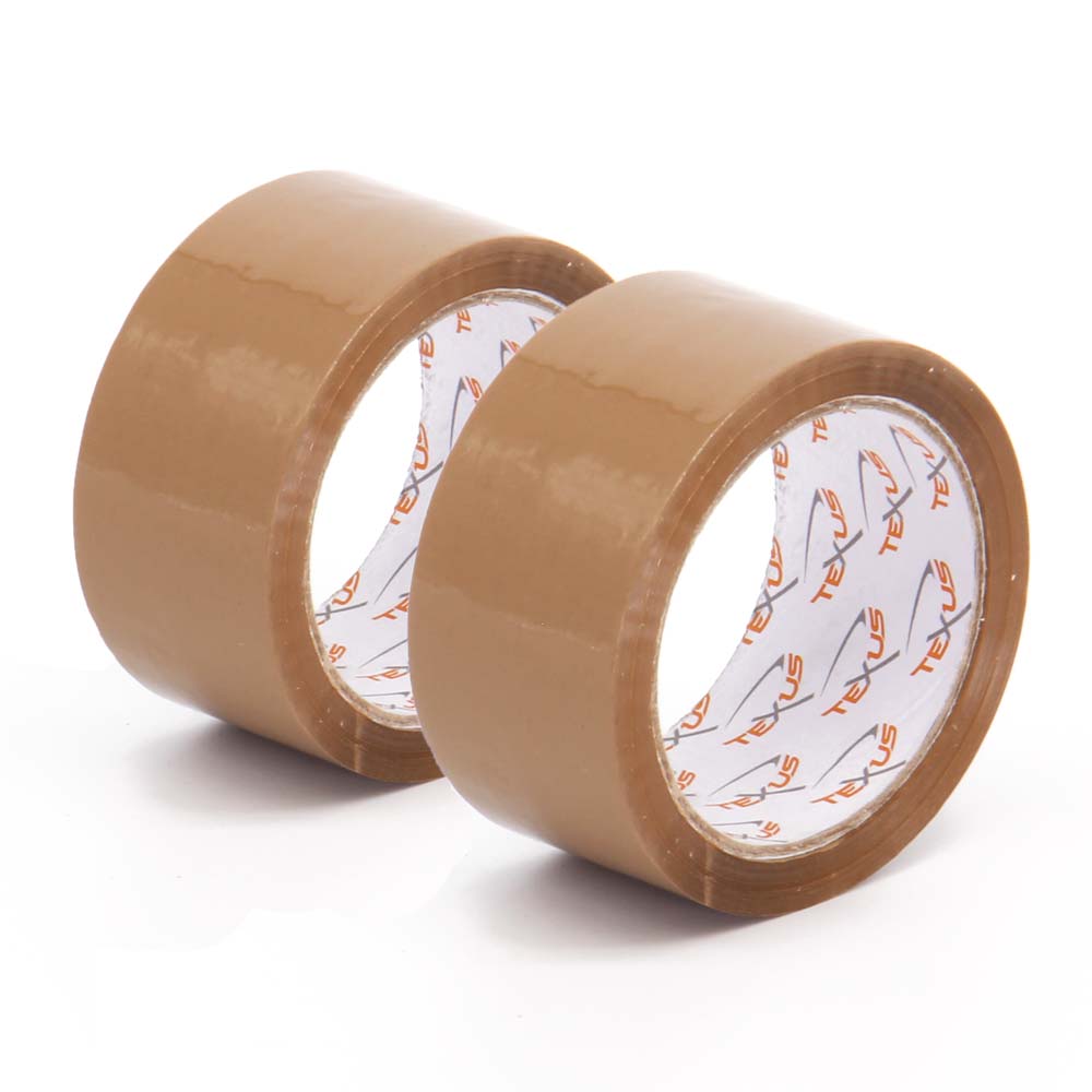 Brown Standard 48mm x 66m Polyprop ACR Packing Tape Hytack
