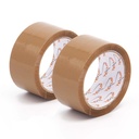 Brown Standard 48mm x 66m Polyprop ACR Packing Tape Hytack (PPTax at 2.99p/rl)