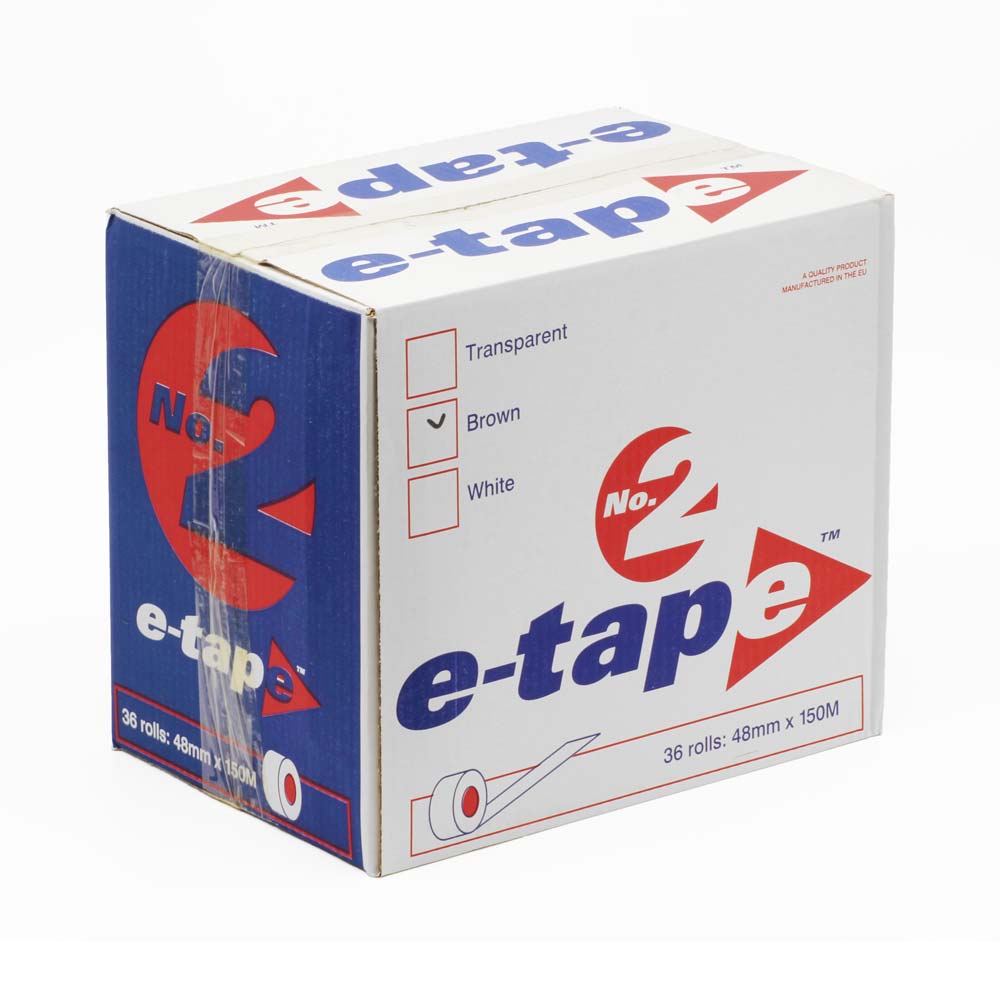 E-Tape Clear Premium No.2 Roll 48mm x 150m