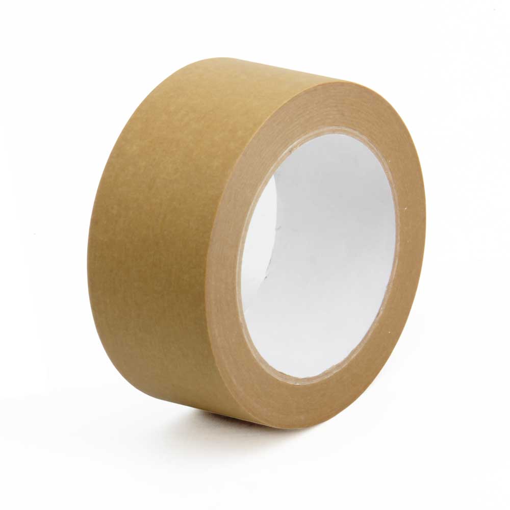 Eco-Friendly Brown Paper Tape 50mm x 50m Hot Melt