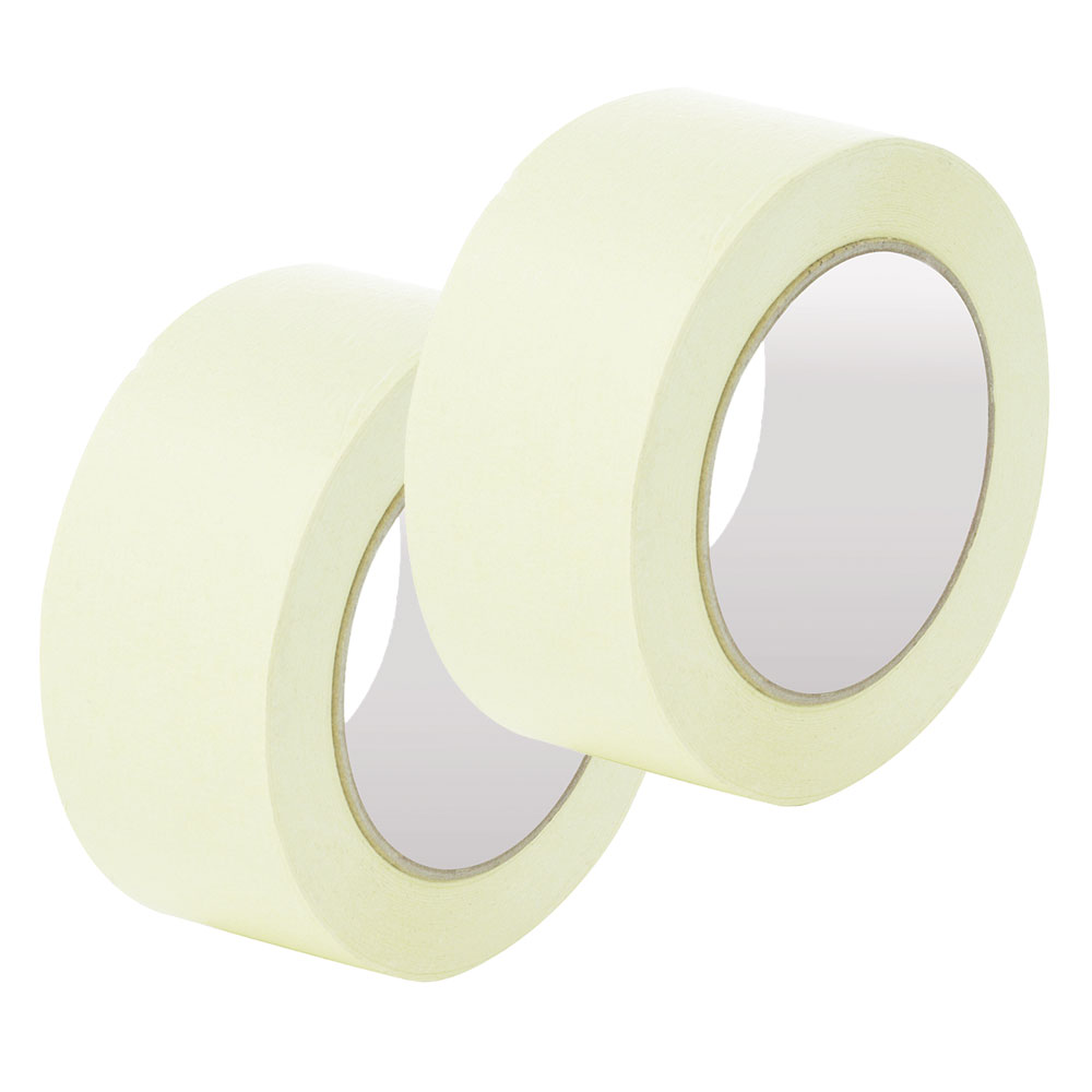 Premium Masking Tape Roll 48mm x 50m Natural Rubber Adhesive Maxtape 4220