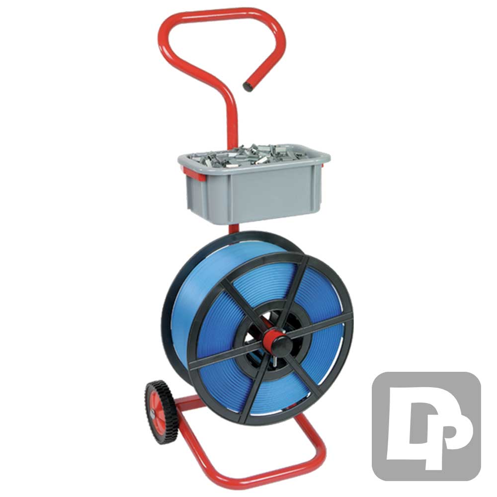 Mobile Dispenser Trolley for Plastic Reel Polyprop Strapping
