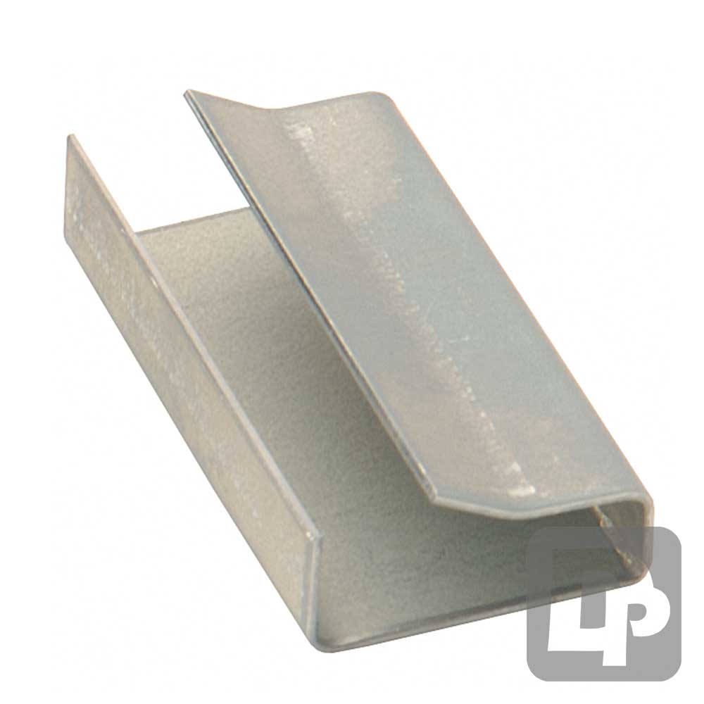 Polyband Semi-Open Seal for 12mm Polyprop Strapping (Box of 2000)