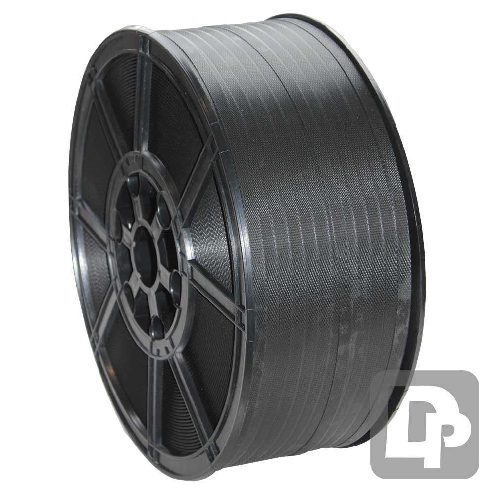 Tenzo Heavy Duty 12 x 0.9mm x 1000m Polyprop Strapping on Plastic Reel
