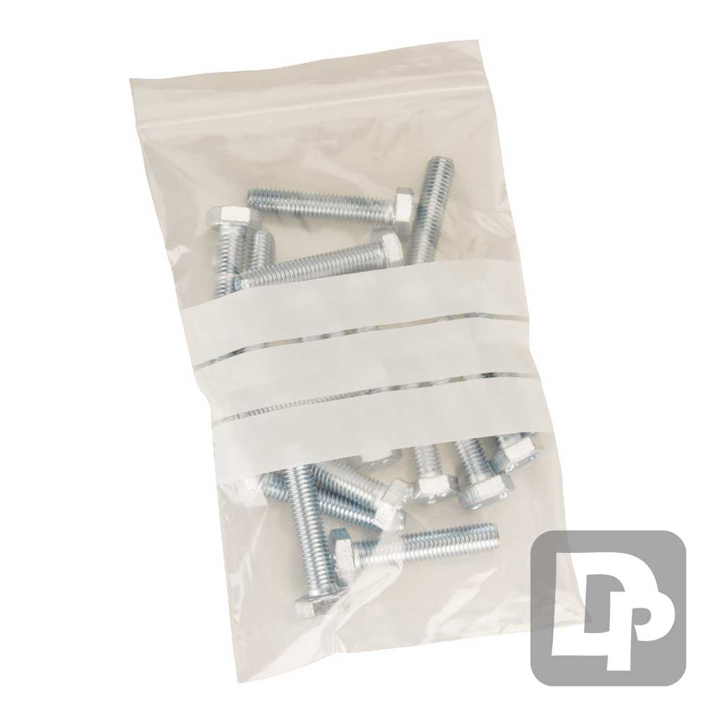 Write-On 125mm x 185mm Gripseal Bag