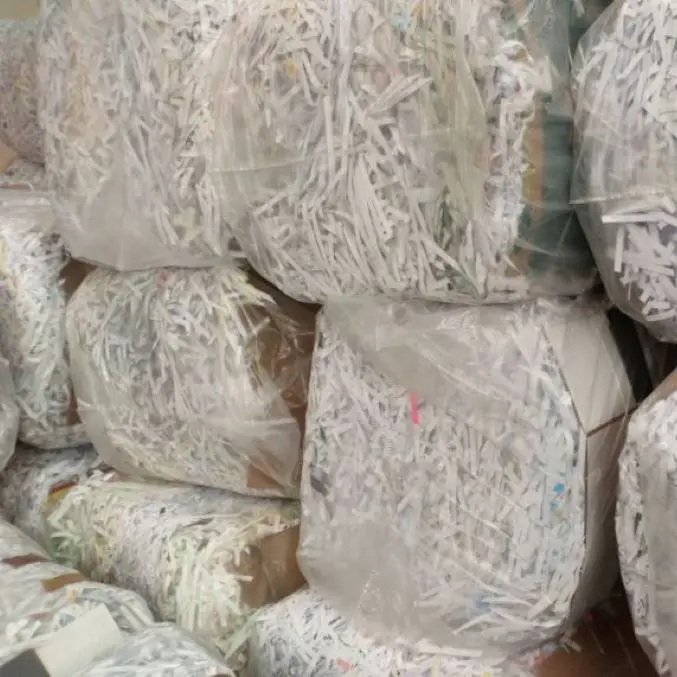 Recycled Bulk Shredded Paper for Packaging (30kg Bale)