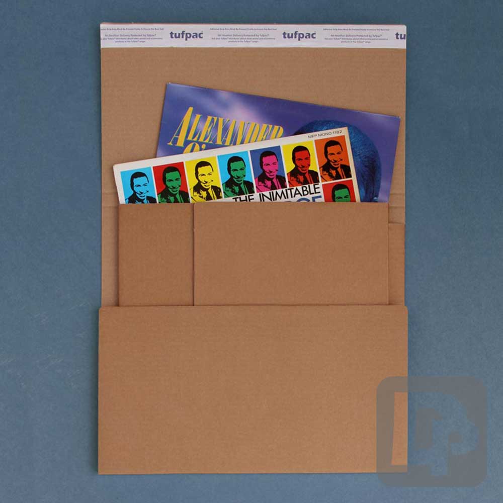 Tuftwist® TP15 350 x 350 x 0-40mm Peel & Seal Vinyl Record Mailer
