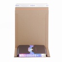 [TPBWM04-0020] Tufpac® 251 x 165 x 0-60mm Brown / Black C5 Book Wrap Mailers (Pack of 20)