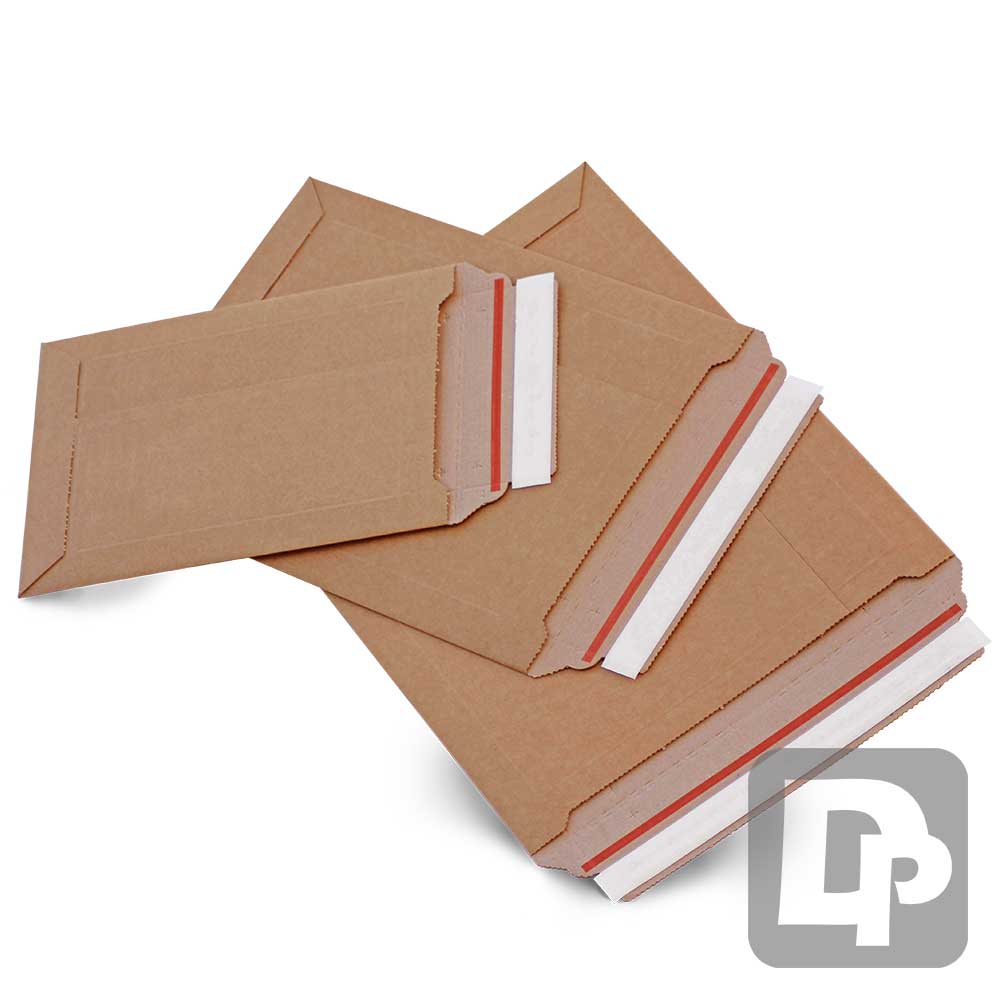 185 x 270 x 0-50mm Corrugated Board Envelope (Box of 100)