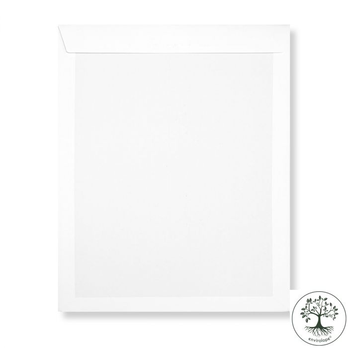 Board Backed LP Record Envelope 394mm x 318mm White (125/bx)