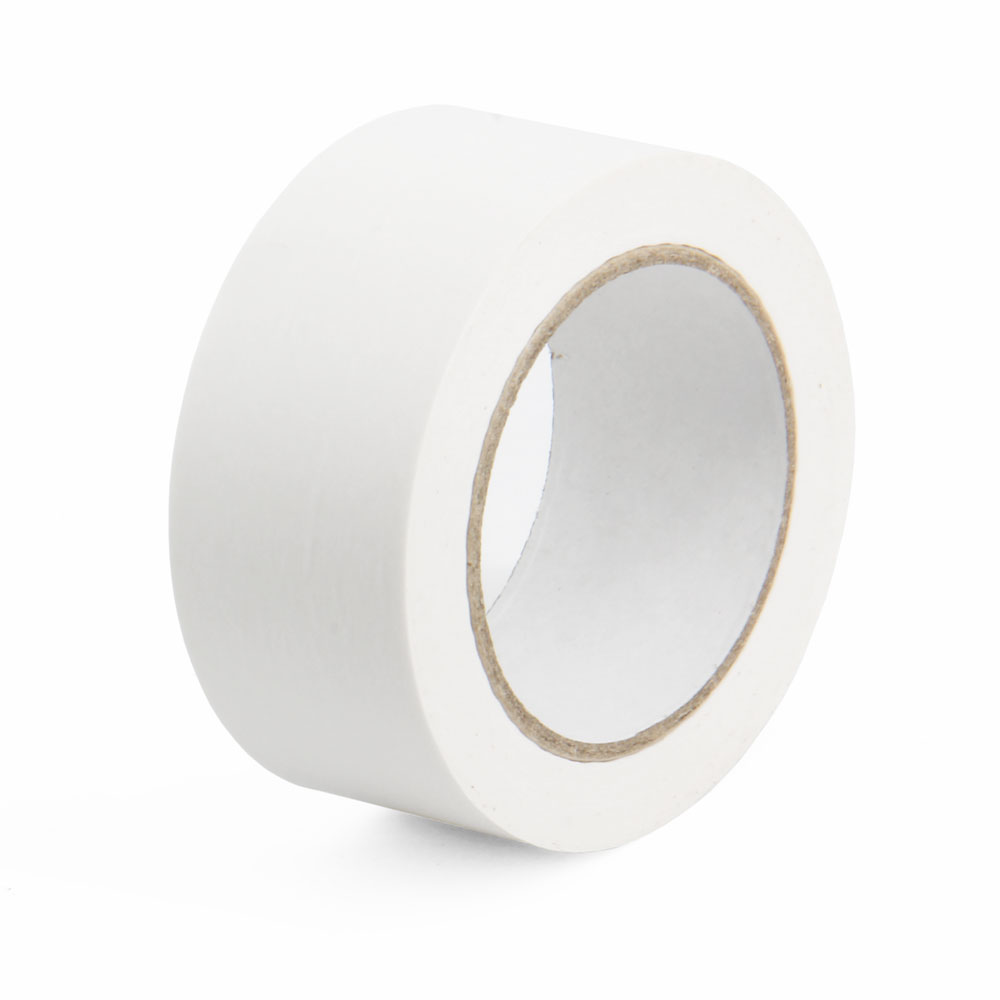 Eco-Friendly White Paper Packing Tape 50mm x 50m