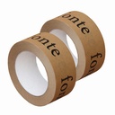 [CPPTW136] Custom Printed Paper Tape 48mm x 50m (White, 1 Colour Print, 36 rolls)