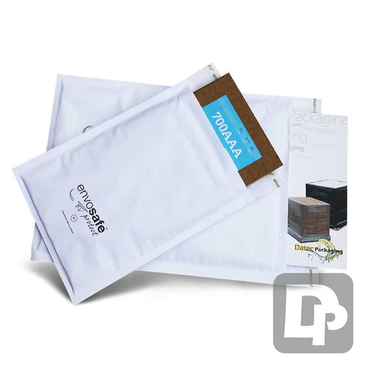 [BLPBDW] ​180mm x 265mm Size D Jiffy Bag White A5 Padded Envelope (Box of 100)