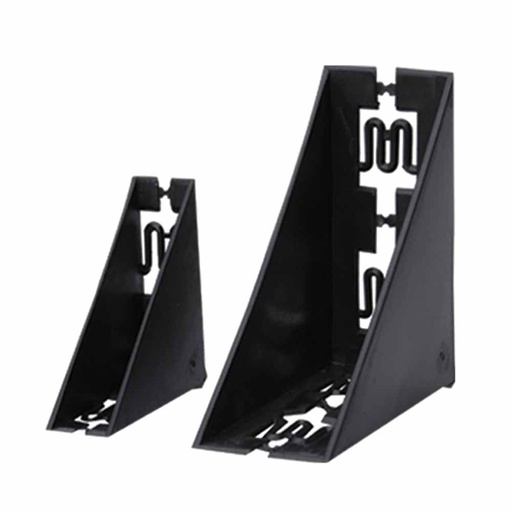 [CPXM] Plastic Expanding Corner Protector 18-40mm  Black Medium (Box of 1000)